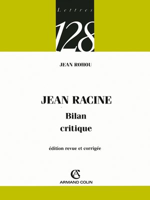 cover image of Jean Racine